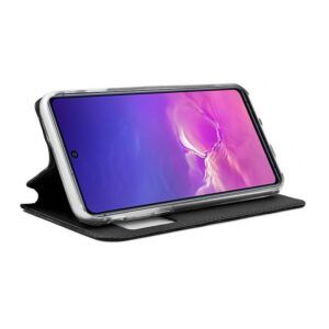 Funda COOL Flip Cover para Samsung G770 Galaxy S10 Lite Liso Negro - Imagen 2
