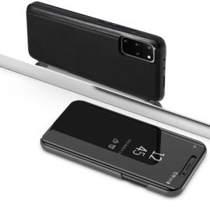 Funda COOL Flip Cover para Samsung G985 Galaxy S20 Plus Clear View Negro - Imagen 3