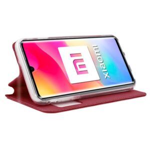 Funda COOL Flip Cover para Xiaomi Mi Note 10 Lite Liso Rojo - Imagen 2
