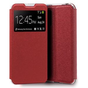 Funda COOL Flip Cover para Xiaomi Pocophone M3 / Redmi 9T Liso Rojo - Imagen 1