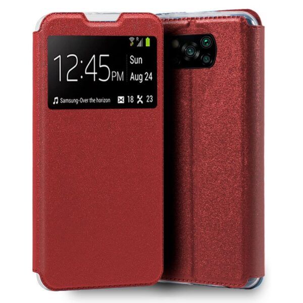 funda-cool-flip-cover-para-xiaomi-pocophone-x3-x3-pro-liso-rojo.jpg