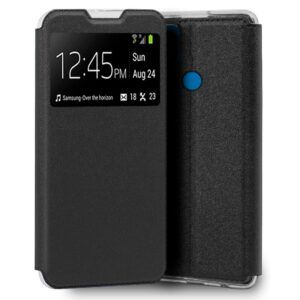 Funda COOL Flip Cover para Xiaomi Redmi 9C / 10A Liso Negro - Imagen 1