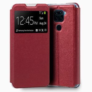 Funda COOL Flip Cover para Xiaomi Redmi Note 9 Liso Rojo - Imagen 1