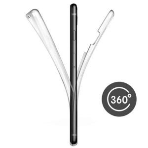 Funda COOL Silicona 3D para Samsung A226 Galaxy A22 5G (Transparente Frontal + Trasera) - Imagen 3