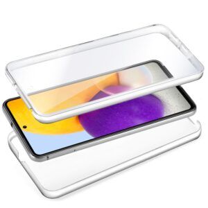 Funda COOL Silicona 3D para Samsung A725 Galaxy A72  (Transparente Frontal + Trasera) - Imagen 2