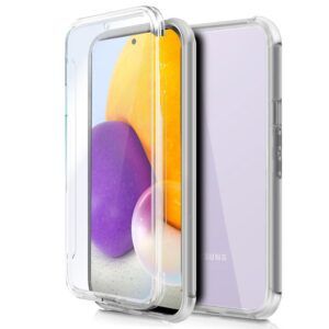 Funda COOL Silicona 3D para Samsung A725 Galaxy A72  (Transparente Frontal + Trasera) - Imagen 1