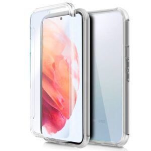 Funda COOL Silicona 3D para Samsung G990 Galaxy S21 (Transparente Frontal + Trasera) - Imagen 1