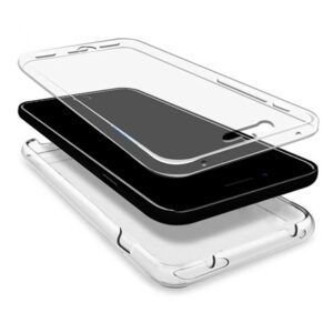 Funda COOL Silicona 3D para Xiaomi Mi 9 Lite (Transparente Frontal + Trasera) - Imagen 3