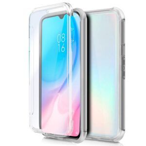Funda COOL Silicona 3D para Xiaomi Mi 9 Lite (Transparente Frontal + Trasera) - Imagen 1