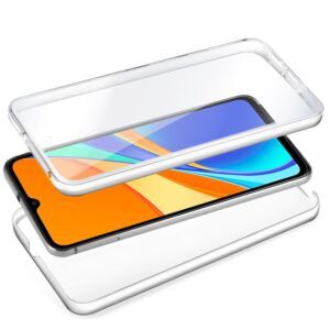 Funda COOL Silicona 3D para Xiaomi Redmi 9C / 10A (Transparente Frontal + Trasera) - Imagen 2