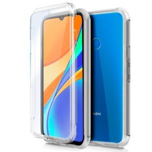 Funda COOL Silicona 3D para Xiaomi Redmi 9C / 10A (Transparente Frontal + Trasera) - Imagen 1