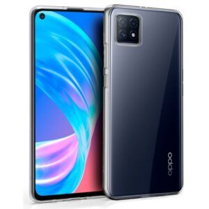 Funda COOL Silicona para Oppo A73 5G (Transparente) - Imagen 1