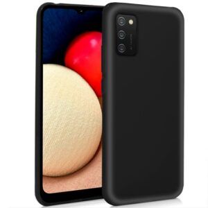 Funda COOL Silicona para Samsung A025 Galaxy A02s (Negro) - Imagen 1