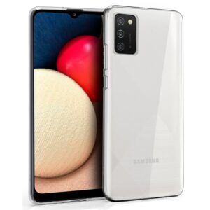 Funda COOL Silicona para Samsung A025 Galaxy A02s (Transparente) - Imagen 1
