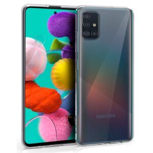 Funda COOL Silicona para Samsung A515 Galaxy A51 (Transparente) - Imagen 1