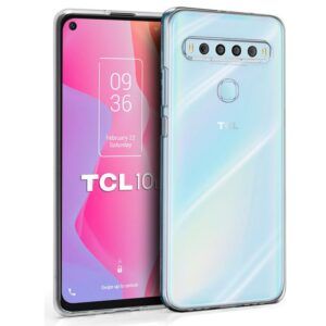 Funda COOL Silicona para TCL 10L (Transparente) - Imagen 1