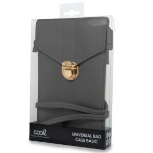 Funda Universal Bag Basic Hasta 6.7 pulg COOL Gris Oscuro - Imagen 3