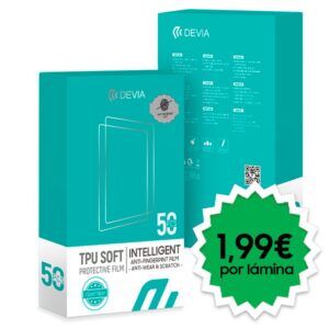 Protector Hidrogel Devia Antihuella (Pack 50 uds) - Imagen 1