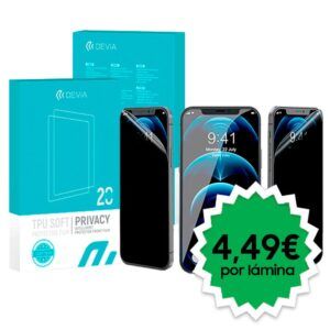 Protector Hidrogel Devia Privacy Protector Front Film Intelligent (Pack 20 uds) - Imagen 1