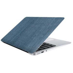 Protector Vinilo Trasero Colorful Devia Portátil 15 pulg Madera Azul - Imagen 1