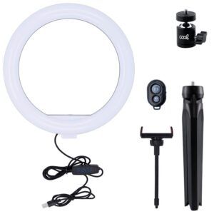 Soporte Sobremesa (50 cm) Aro de Luz LED COOL + Mando Bluetooth - Imagen 3