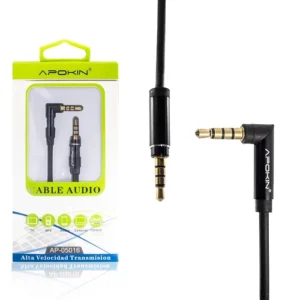 Cable Audio APOKIN Minijack 3.5mm Forma L - Imagen 1