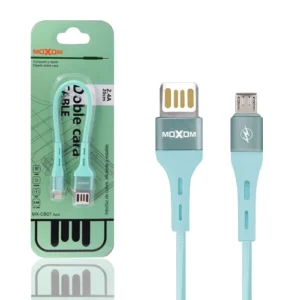 Cable Doble Cara Moxom MX-CB07 de Carga Rápida 2.4A - Micro USB 4 Colores - Imagen 4