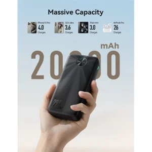 Joyroom Power Bank 20.000mAh JR-PBF16 2.4A LED Negro - Imagen 4