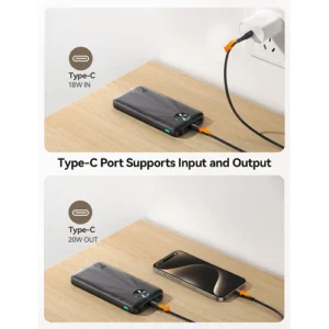 Joyroom Power Bank 22,5 W y 10 000 mAh JR-PBF15 Negro - Imagen 5