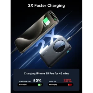 Joyroom Power Bank 5.000mAh JR-PBF13 2.4A LED - Imagen 3