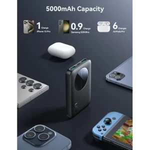 Joyroom Power Bank 5.000mAh JR-PBF13 2.4A LED - Imagen 4