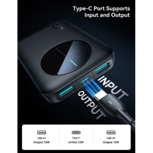 Joyroom Power Bank 5.000mAh JR-PBF13 2.4A LED - Imagen 6