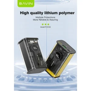 Power Bank All-1 Carga Rápida 10.000mha 22.5w Bavin PC1012S - Imagen 5