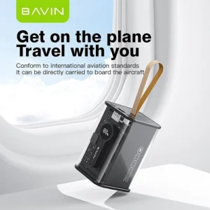 Power Bank All-1 Carga Rápida 20.000mha 22.5w Bavin PC1010S - Imagen 3