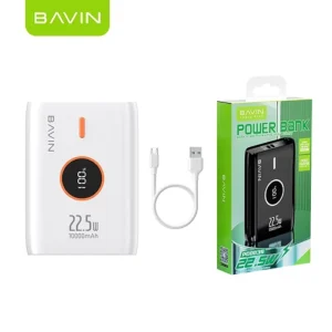 Power Bank Largo Tipo-C Carga Rapida 10.000mha 22.5w Bavin - Imagen 7