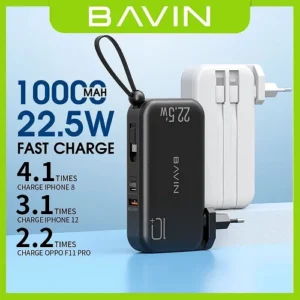 Power Bank PC032Y 4 en 1 10.000Mha 2 Colores - Imagen 7
