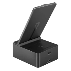 WIWU Base de Carga Inalambrica 2en1 Con Reloj W011 Negra - Imagen 3