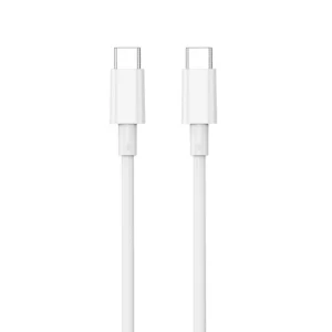 Wiwu Cable Tipo-C a Tipo-C C008 Classic 100 W 1.2M Blanco - Imagen 4