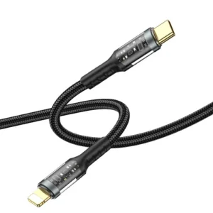 Wiwu Cable Tipo-C a Tipo-C C016 100W Geek 1.2M Negro - Imagen 3