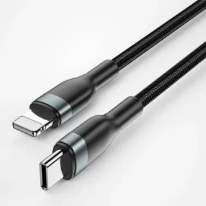 Wiwu Cable Tipo-C a Tipo-C C017 100W Concise 2M Negro - Imagen 3