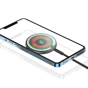 WIWU Cargador Inalambrico Magnetico Transparente M14 - Imagen 3
