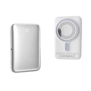 WIWU Power Bank 10000 mAh con Magsafe Wi-P018 Plata - Imagen 3