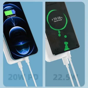 WIWU Power Bank Snap Cube Magsafe 10.000MHA SC10000 Negro - Imagen 6